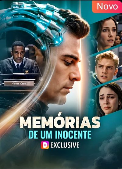 Capa da minissérie Memórias de um Inocente