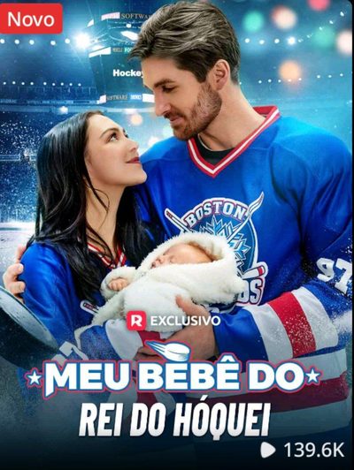 Capa da minissérie Meu Bebê do Rei do Hóquei