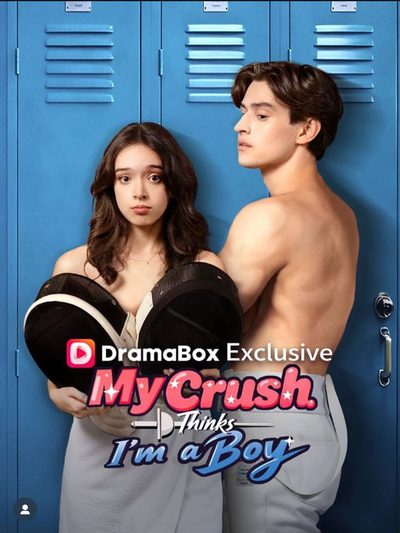 Capa da minissérie MEU CRUSH ACHA QUE EU SOU UM GAROTO My Crush Thinks I'm A Boy