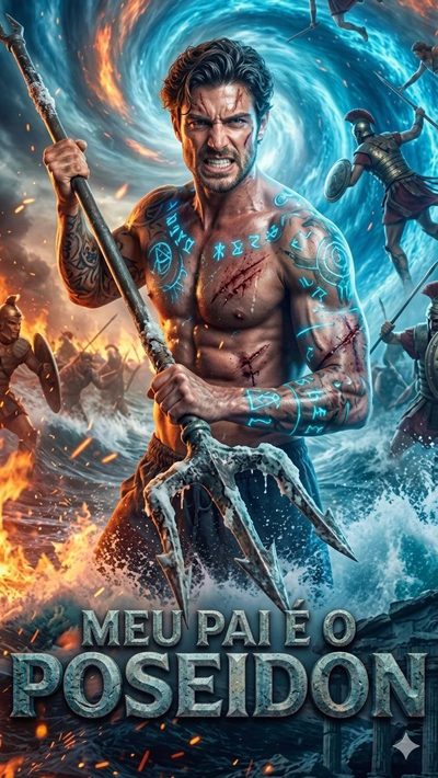 Capa da minissérie Meu Pai É o Poseidon