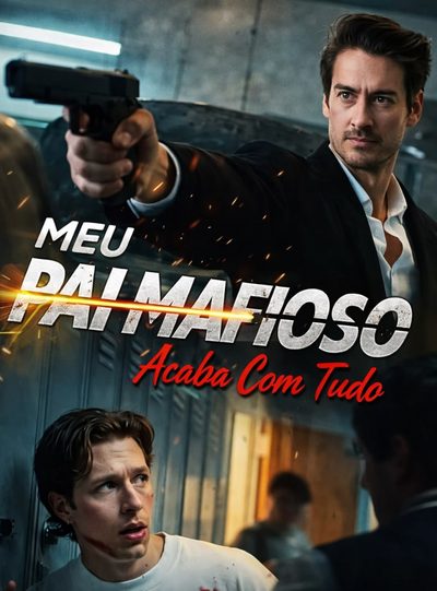 Capa da minissérie Meu Pai Mafioso Acaba com Tudo
