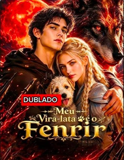 Capa da minissérie Meu Vira Lata É o Fenrir