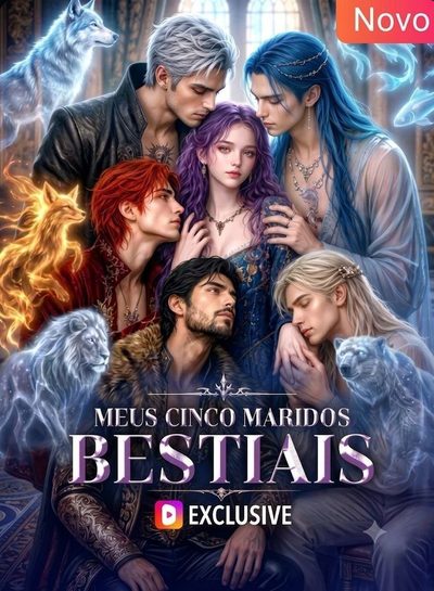 Capa da minissérie Meus Cinco Maridos Bestiais -