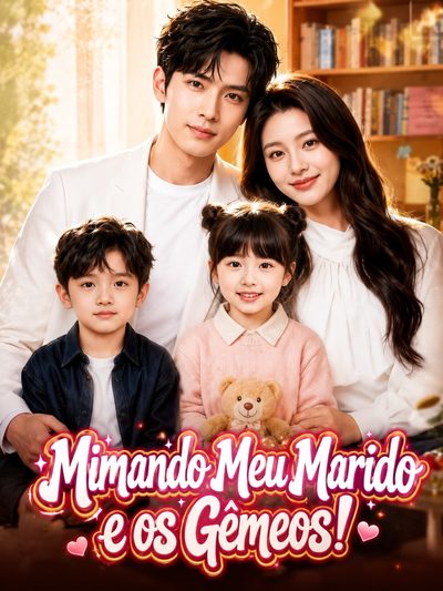 Capa da minissérie Mimando Meu Marido e os Gêmeos!