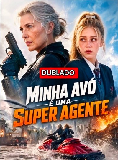 Capa da minissérie ☄️ Minha Avó É uma Super Agente