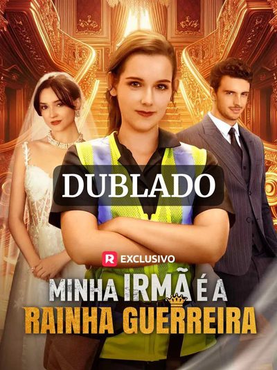 Capa da minissérie Minha Irmã É a Rainha Guerreira Dublado