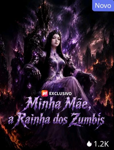 Capa da minissérie Minha Mãe, a Rainha dos Zumbis