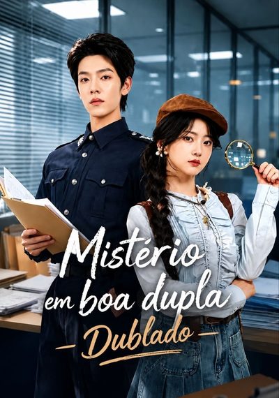 Capa da minissérie MISTÉRIO EM BOA DUPLA Detetive e Capitão de Polícia