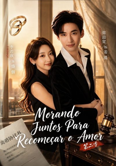 Capa da minissérie Morando Juntos para Recomeçar o Amor