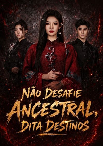 Capa da minissérie Não Desafie Ancestral, Dita Destinos