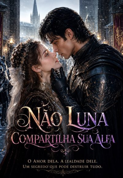 Capa da minissérie Não Luna. Compartilha Seu Alfa