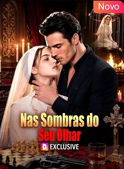 Capa da minissérie Nas Sombras do Seu Olhar