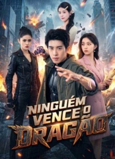 Capa da minissérie Ninguém Vence o Dragão