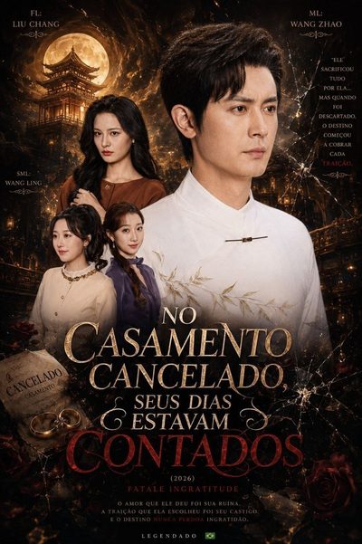 Capa da minissérie No Casamento Cancelado Seus Dias Estavam Contados