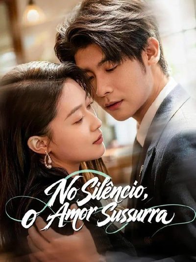 Capa da minissérie No Silêncio o Amor Sussurra