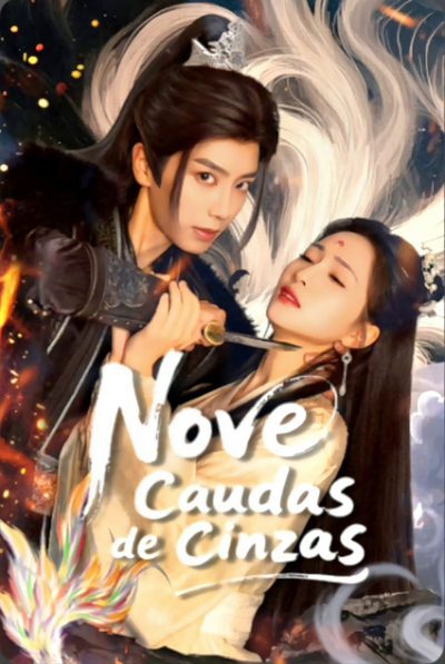 Capa da minissérie Nove Caudas de Cinzas
