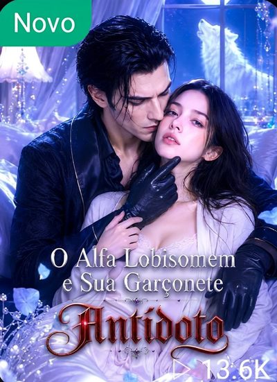 Capa da minissérie O Alfa Lobisomem e Sua Garçonete Antídoto