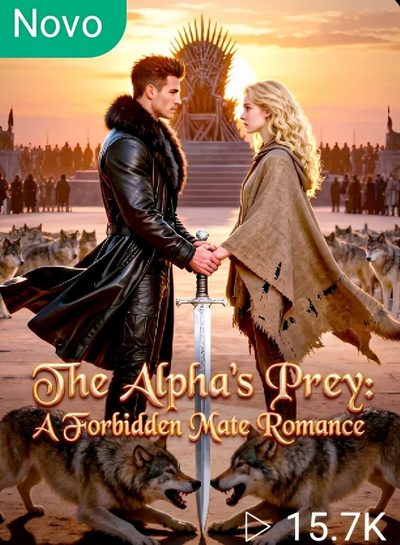 Capa da minissérie O Alfa que Tinha um Gêmeo The Alphas Prey a Forbidden Mate Romance