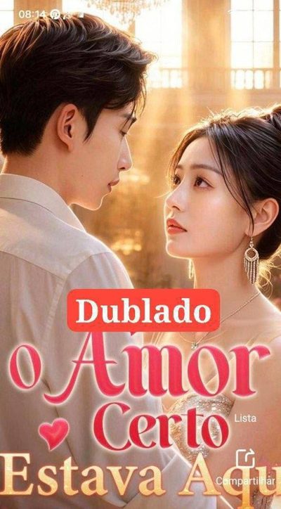 Capa da minissérie O Amor Certo Estava Aqui - Dublado