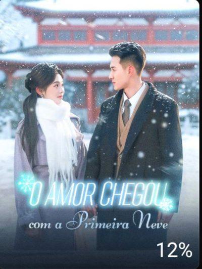 Capa da minissérie O Amor Chegou com a Primeira Neve