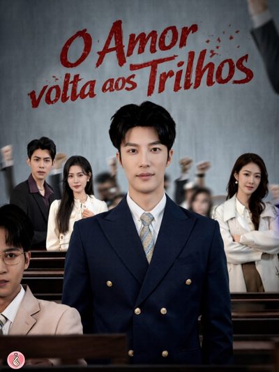 Capa da minissérie ☀️ o Amor Volta Aos Trilhos