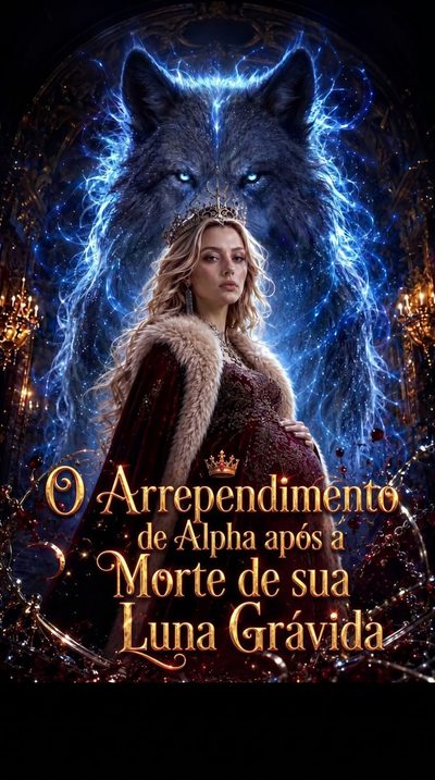 Capa da minissérie O Arrependimento de Alpha após a Morte de sua Luna Grávida