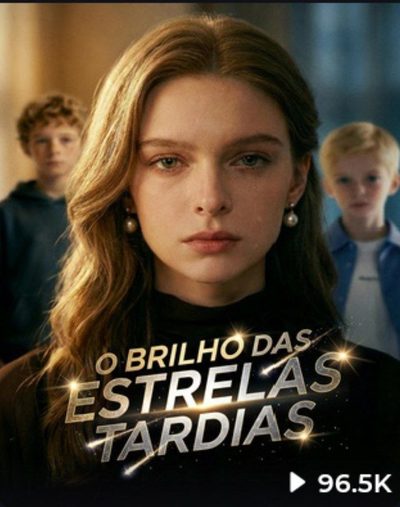 Capa da minissérie O Brilho das Estrelas Tardias