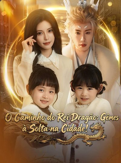 Capa da minissérie O Caminho do Rei Dragão: Gêmeos à Solta na Cidade!