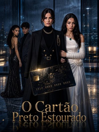 Capa da minissérie O Cartão Preto Estourado