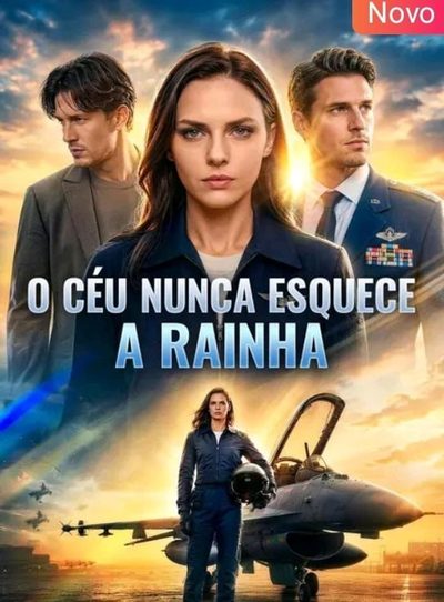 Capa da minissérie O Céu Nunca Esquece a Rainha