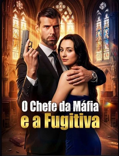 Capa da minissérie O Chefe da Máfia e a Fugitiva