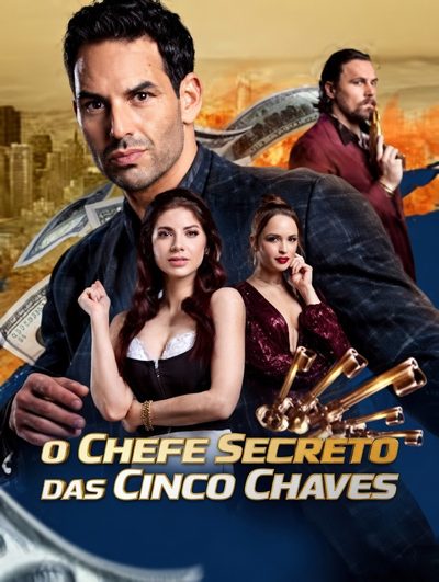 Capa da minissérie O Chefe Secreto das Cinco Chaves