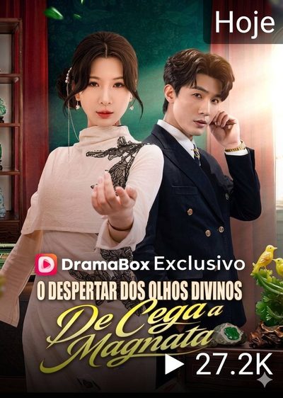 Capa da minissérie ✨ | o Despertar dos Olhos Divinos de Cega a Magnata