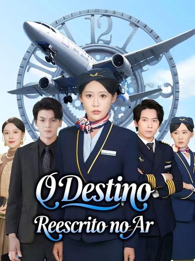 Capa da minissérie O Destino Reescrito no Ar