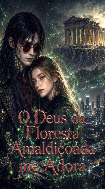 Capa da minissérie O Deus da Floresta Amaldiçoada me Adora