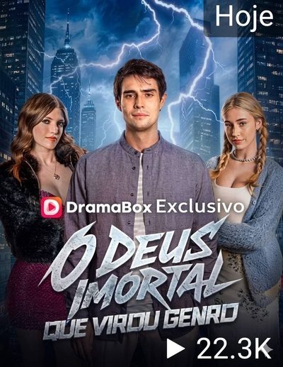 Capa da minissérie O Deus Mortal que Virou Genro Dublado