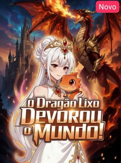 Capa da minissérie O Dragão Lixo Devorou o Mundo!