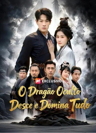 Capa da minissérie O Dragão Oculto Desce e Domina Tudo