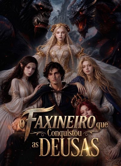 Capa da minissérie O Faxineiro que Conquistou as Deusas
