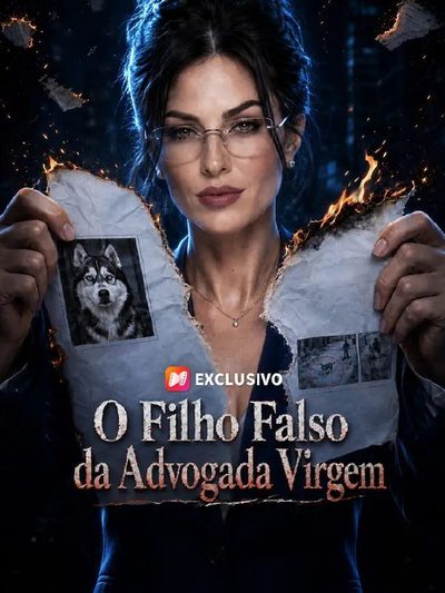 Capa da minissérie O Filho Falso da Advogada Virgem