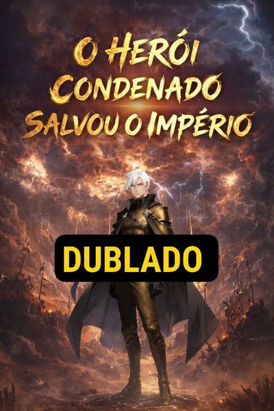 Capa da minissérie O Herói Condenado Salvou o Império