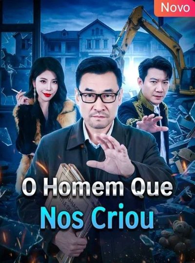 Capa da minissérie O Homem que Nos Criou