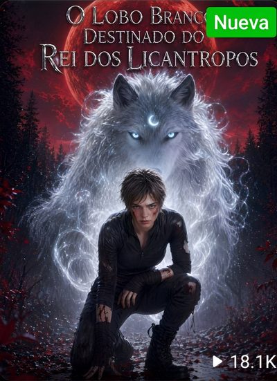 Capa da minissérie O Lobo Branco Destinado dos Licantropos