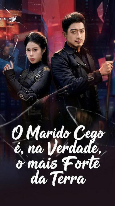 Capa da minissérie O Marido Cego é, na Verdade, o mais Forte da Terra