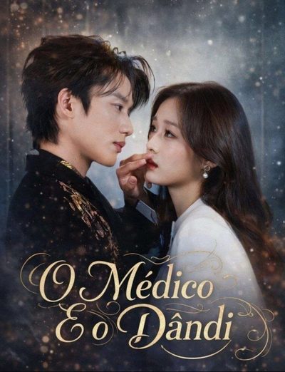 Capa da minissérie O Médico e o Dândi