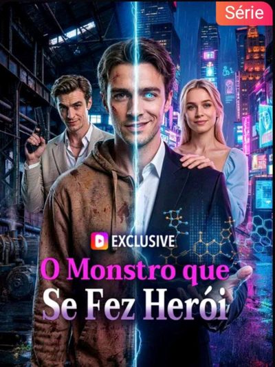 Capa da minissérie O Monstro que Se Fez de Herói