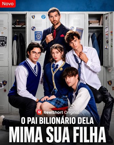 Capa da minissérie O Pai Bilionário Dela Mima Sua Filha