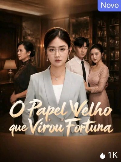 Capa da minissérie O Papel Velho que Virou Fortuna