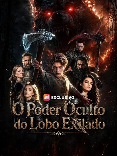 Capa da minissérie O Poder Oculto do Lobo Exilado