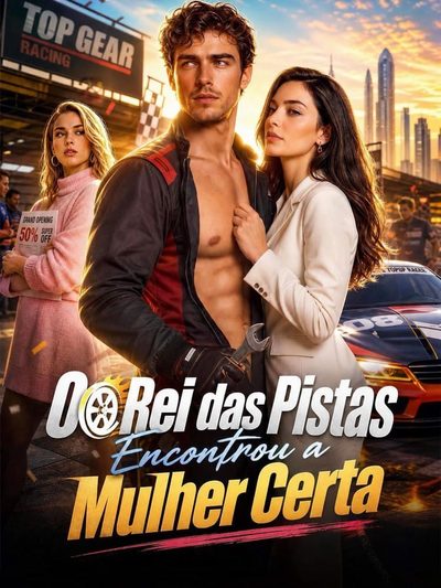 Capa da minissérie ☄️ o Rei das Pistas Encontrou a Mulher Certa